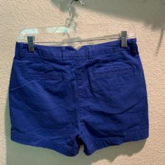 Boden Dark Blue Rachel Chino Shorts 4" inseam Size 6 - Picture 2 of 4